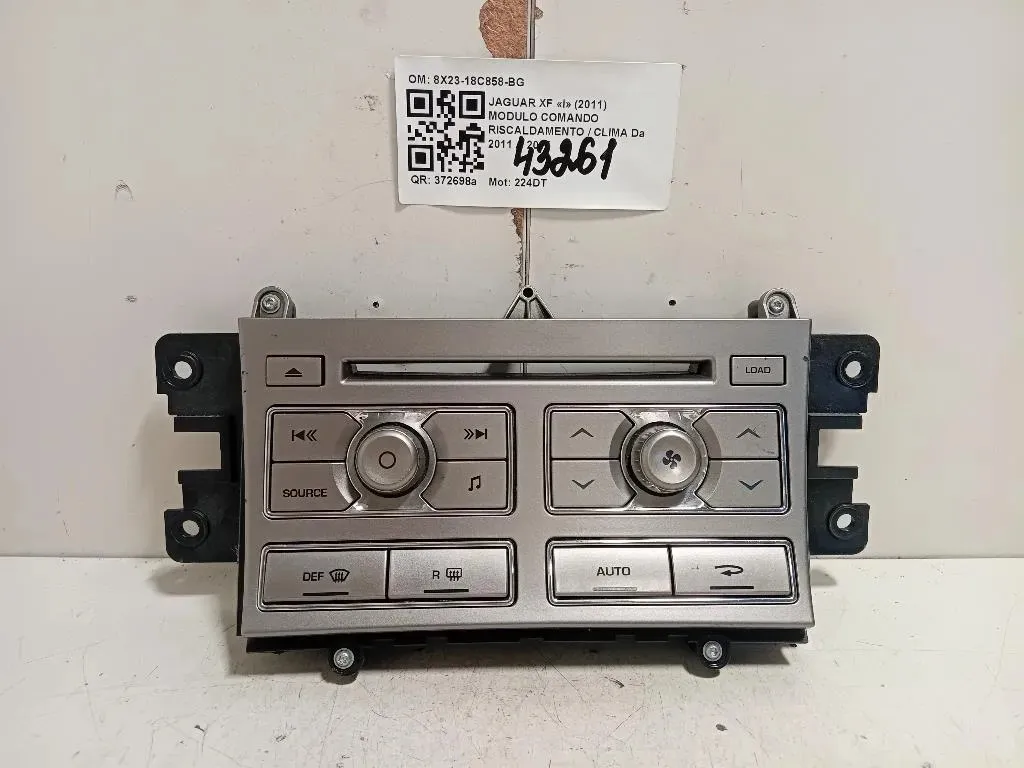 Modulo Comando Riscaldamento Clima 8X23-18C858-BG Jaguar XF I 2011