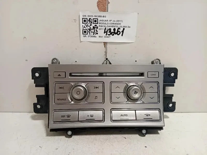 Modulo Comando Riscaldamento Clima 8X23-18C858-BG Jaguar XF I 2011
