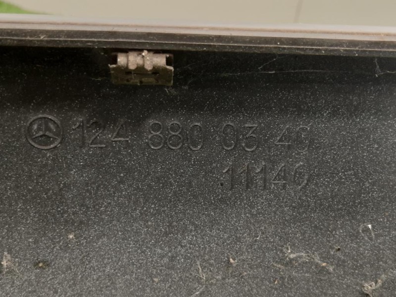 Paraurti POST A1248801740 Mercedes Classe E W124 1985