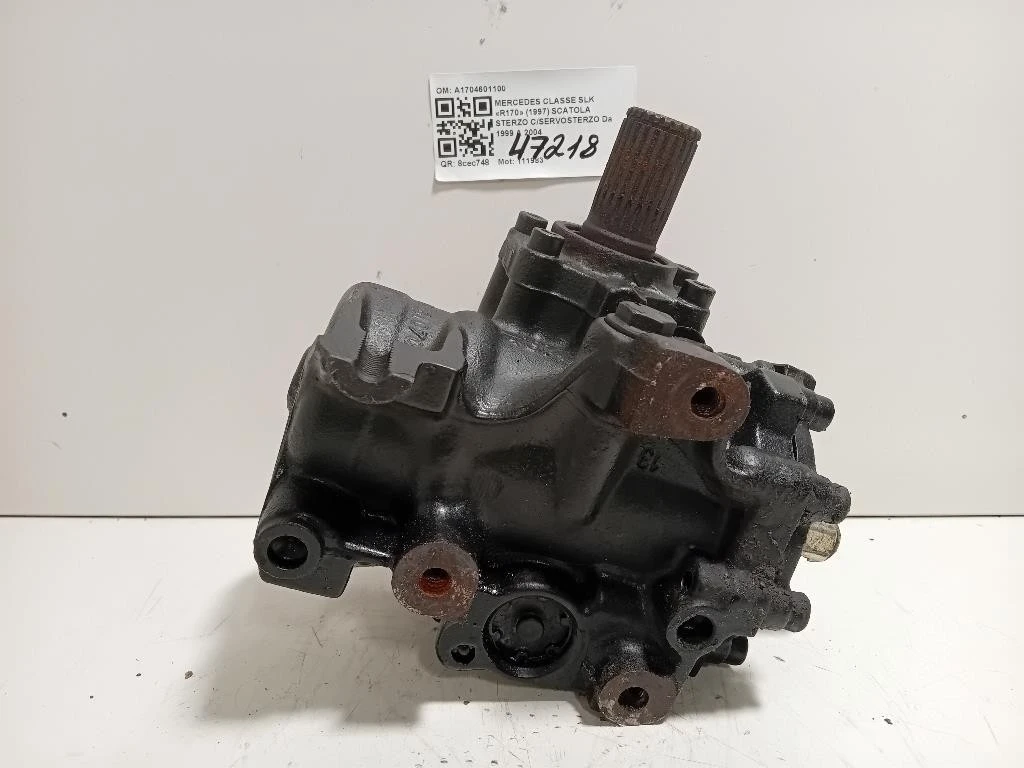 Scatola Sterzo Cservosterzo A1704601100 Mercedes Classe SLK R170 1997