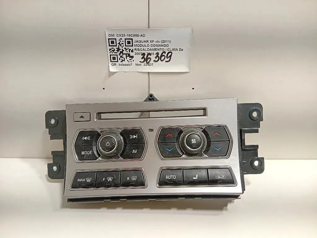 Modulo Comando Riscaldamento Clima CX23-18C858-AD Jaguar XF I 2011