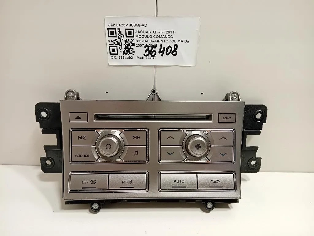 Modulo Comando Riscaldamento Clima 8X23-18C858-AD Jaguar XF I 2011