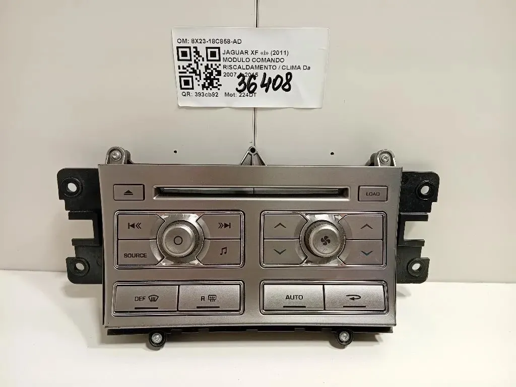Modulo Comando Riscaldamento Clima 8X23-18C858-AD Jaguar XF I 2011