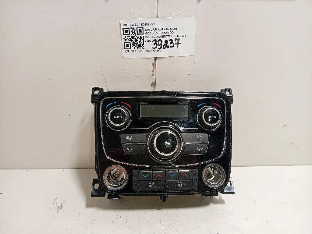 Modulo Comando Riscaldamento Clima AW93-16D687-DC Jaguar XJ6 III 2003