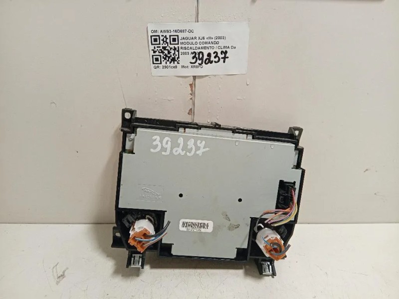 Modulo Comando Riscaldamento Clima AW93-16D687-DC Jaguar XJ6 III 2003