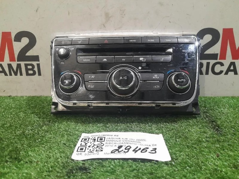 Modulo Comando Riscaldamento Clima DW93-18C858-AB Jaguar XJ6 III 2003