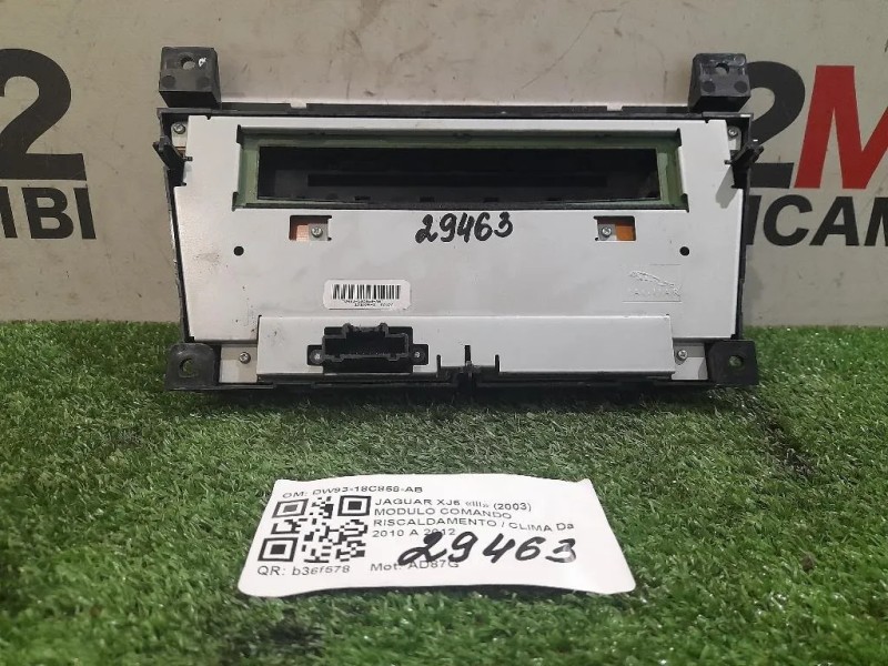 Modulo Comando Riscaldamento Clima DW93-18C858-AB Jaguar XJ6 III 2003
