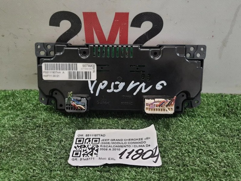 Modulo Comando Riscaldamento Clima 55111907AA Jeep Grand Cherokee III 2005
