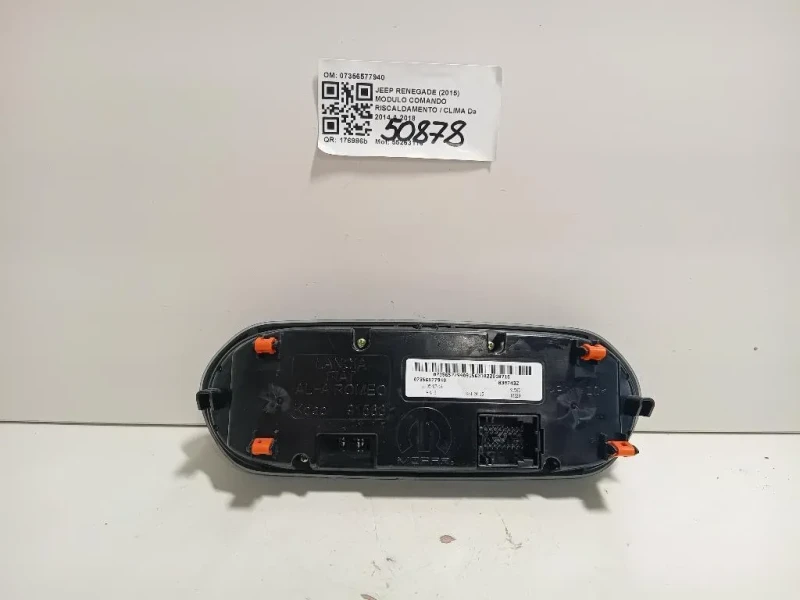 Modulo Comando Riscaldamento Clima 07356577940 Jeep Renegade 2015
