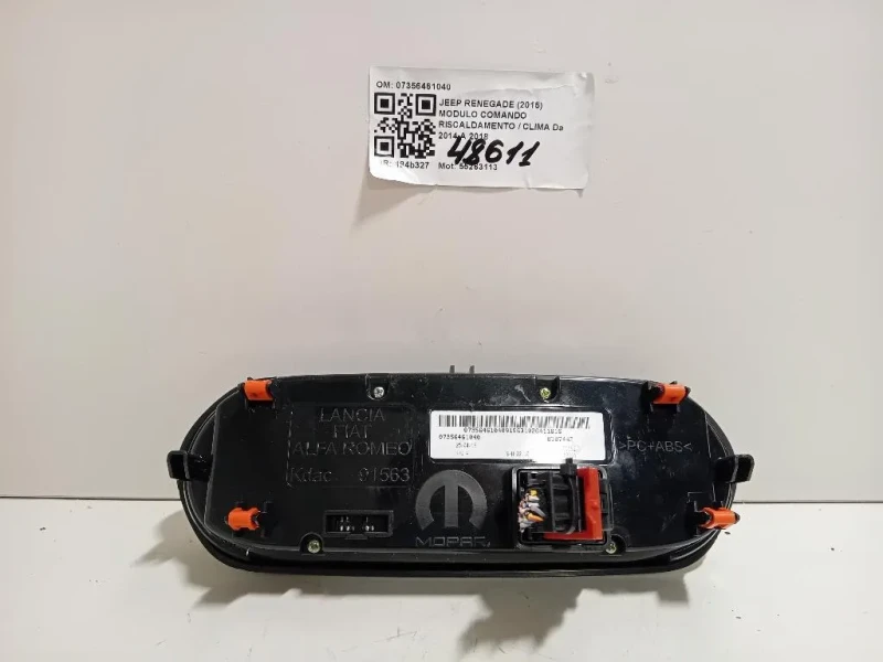 Modulo Comando Riscaldamento Clima 07356461040 Jeep Renegade 2015