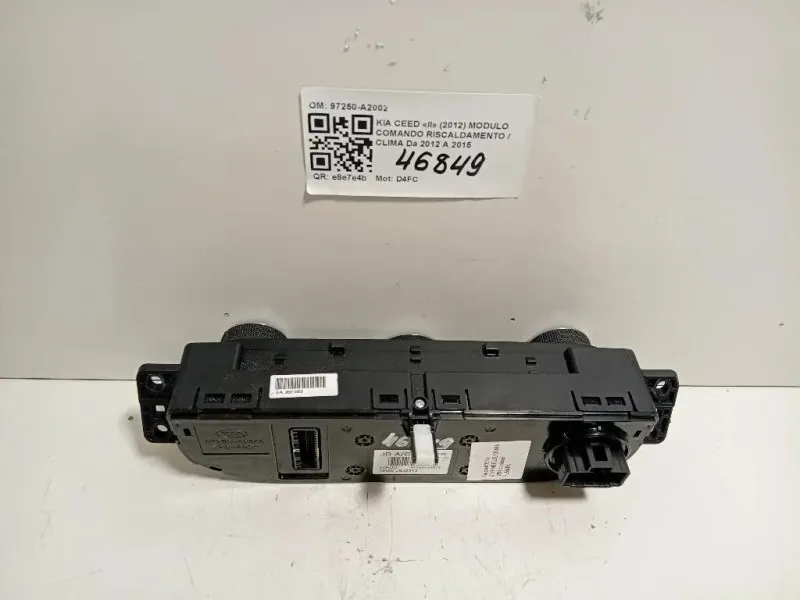 Modulo Comando Riscaldamento Clima 97250-A2002 Kia CEED II 2012