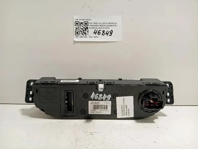 Modulo Comando Riscaldamento Clima 97250-A2002 Kia CEED II 2012