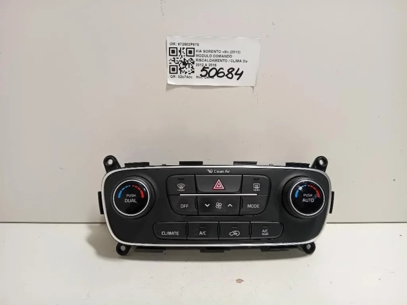 Modulo Comando Riscaldamento Clima 972502P875 Kia Sorento III 2012