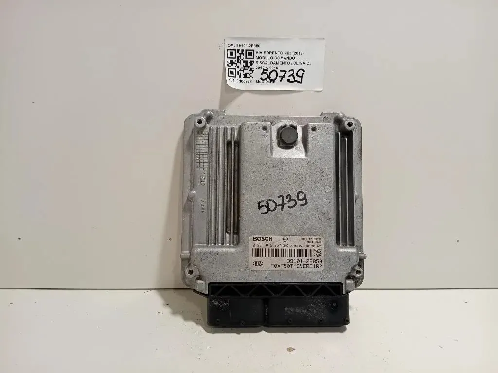 Modulo Comando Riscaldamento Clima 39101-2F850 Kia Sorento III 2012