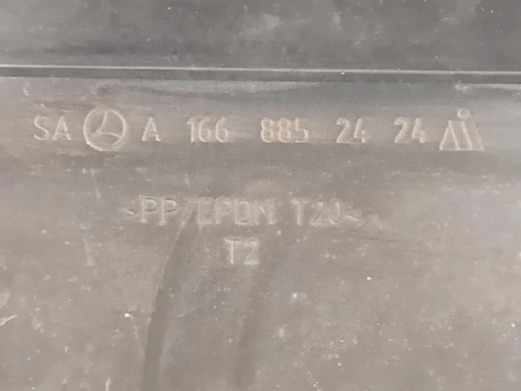 Paraurti POST A166885032599 Mercedes Classe ML W166 2012