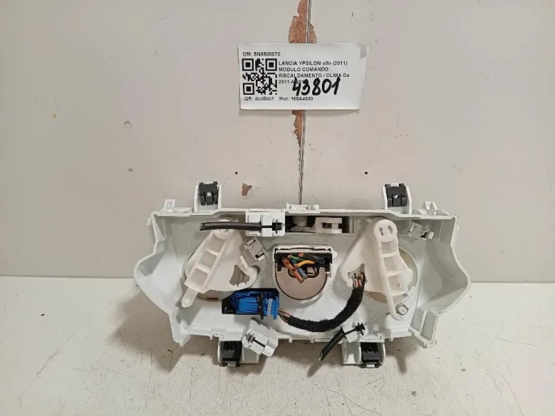 Modulo Comando Riscaldamento Clima 5N8500070 Lancia Ypsilon III 2011