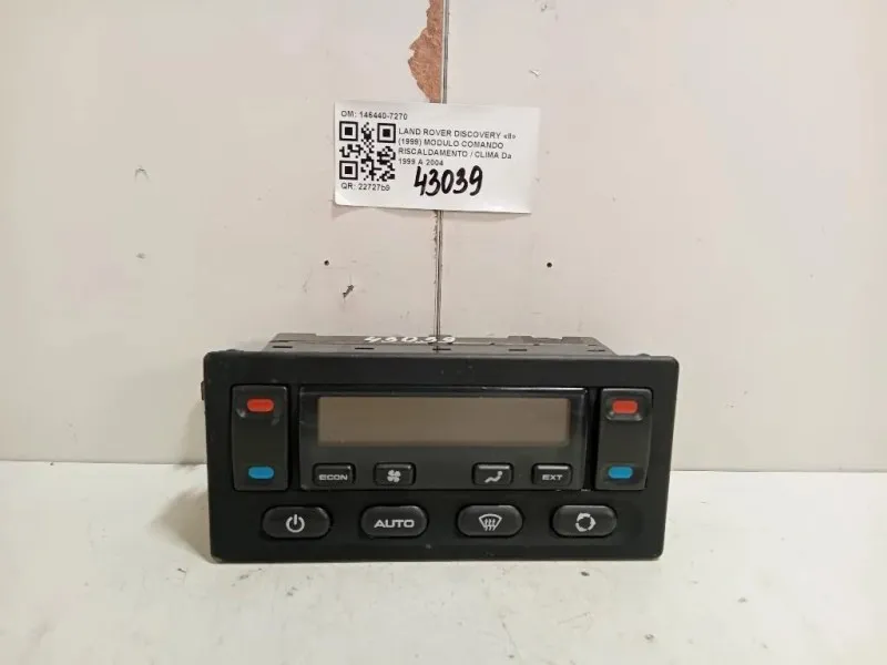 Modulo Comando Riscaldamento Clima 146440-7270 Land Rover Discovery II 1999