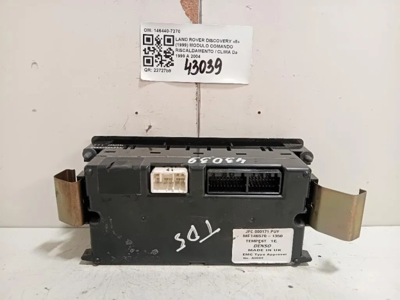 Modulo Comando Riscaldamento Clima 146440-7270 Land Rover Discovery II 1999