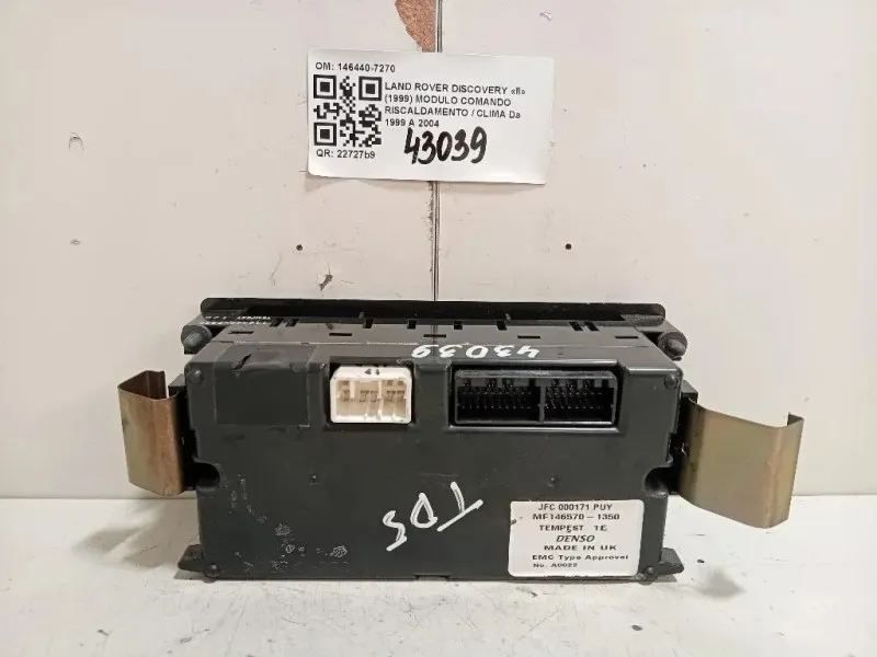 Modulo Comando Riscaldamento Clima 146440-7270 Land Rover Discovery II 1999