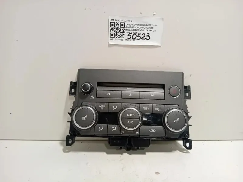 Modulo Comando Riscaldamento Clima BJ32-14C239-FC Land Rover Discovery III 2005