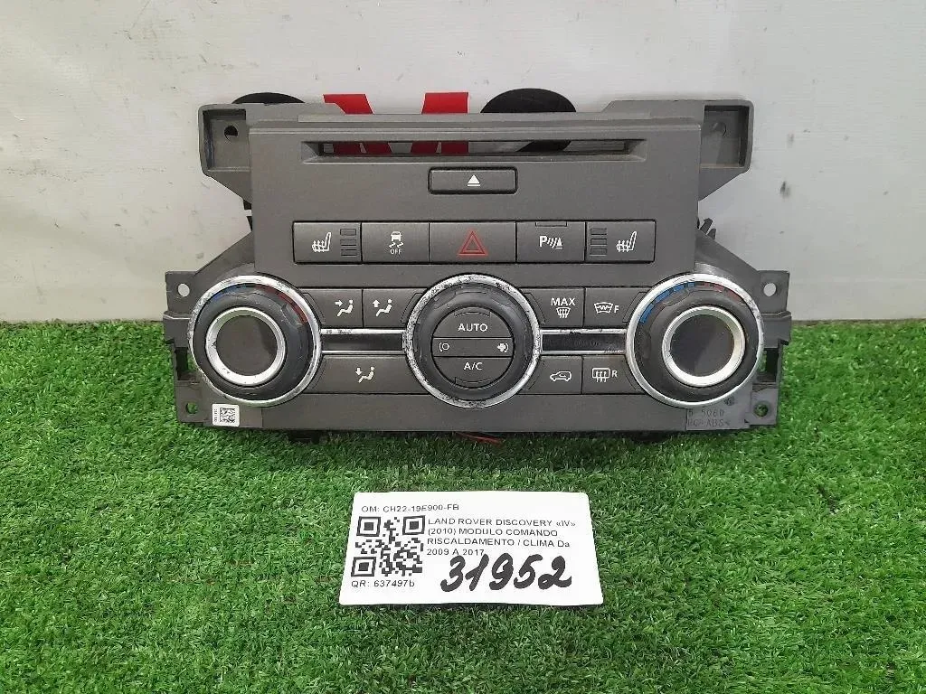 Modulo Comando Riscaldamento Clima CH22-19E900-FB Land Rover Discovery IV 2010