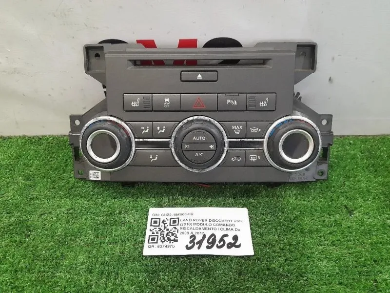 Modulo Comando Riscaldamento Clima CH22-19E900-FB Land Rover Discovery IV 2010