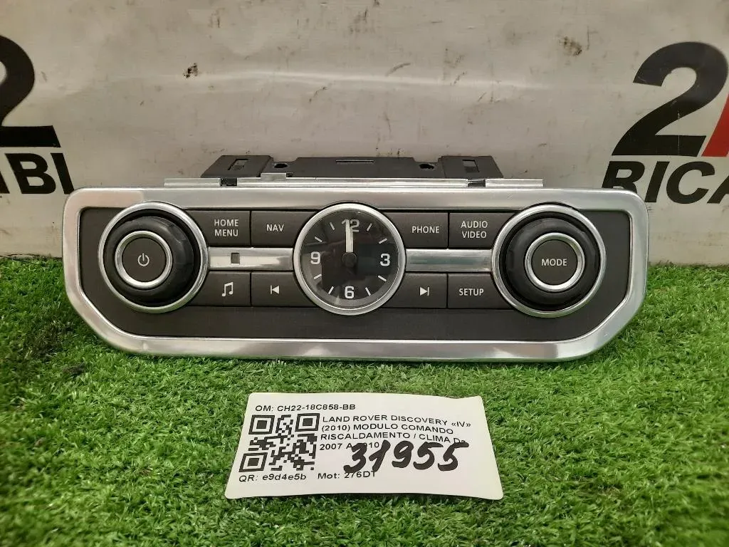 Modulo Comando Riscaldamento Clima CH22-18C858-BB Land Rover Discovery IV 2010