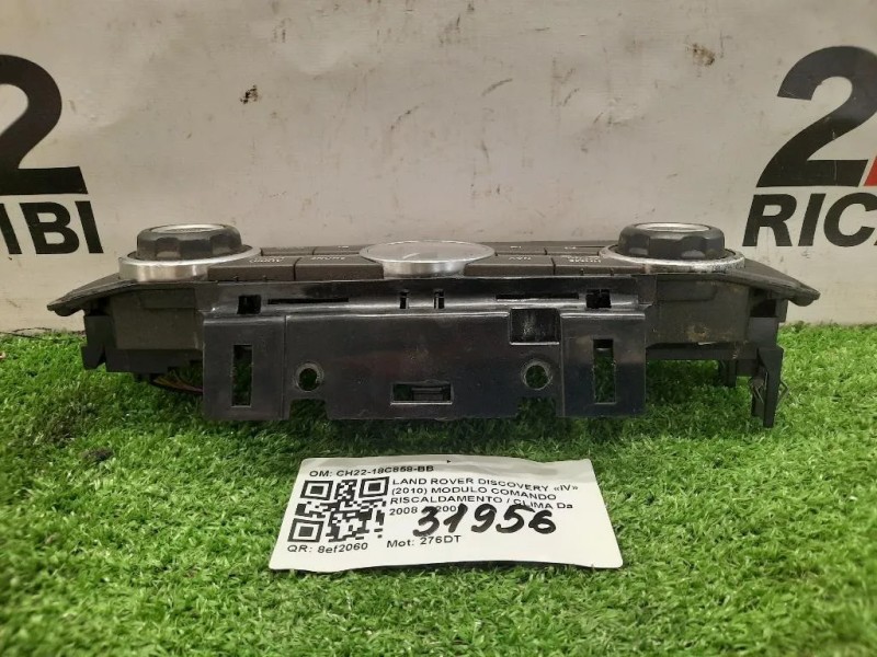 Modulo Comando Riscaldamento Clima CH22-18C858-BB Land Rover Discovery IV 2010