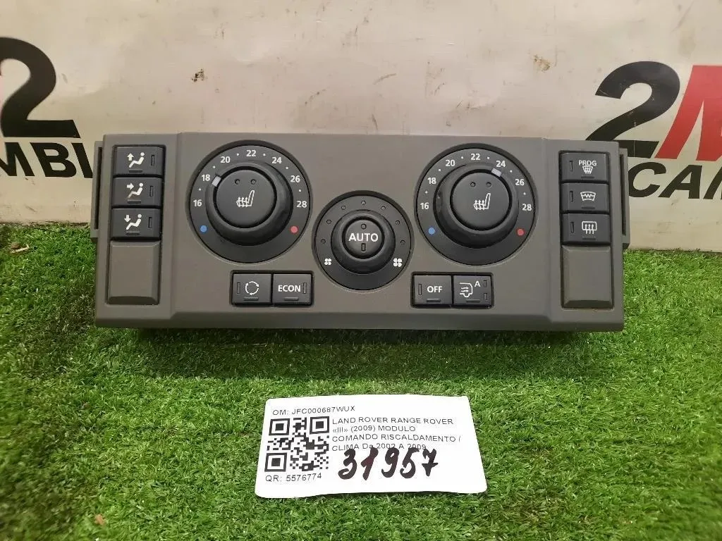 Modulo Comando Riscaldamento Clima JFC000687WUX Land Rover Range Rover III 2009