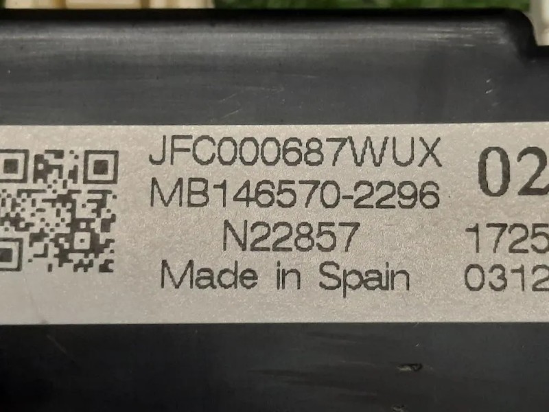 Modulo Comando Riscaldamento Clima JFC000687WUX Land Rover Range Rover III 2009