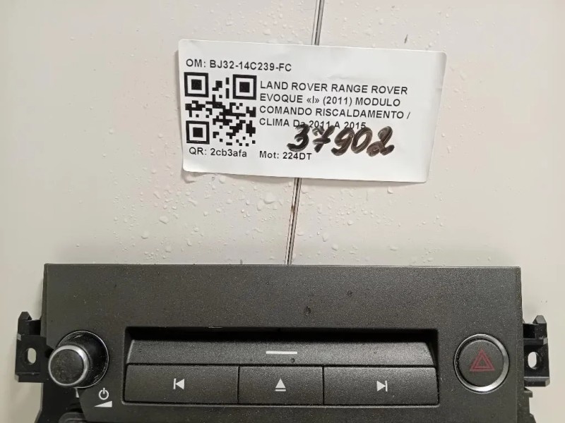 Modulo Comando Riscaldamento Clima BJ32-14C239-FC Land Rover Range Rover Evoque I 2011