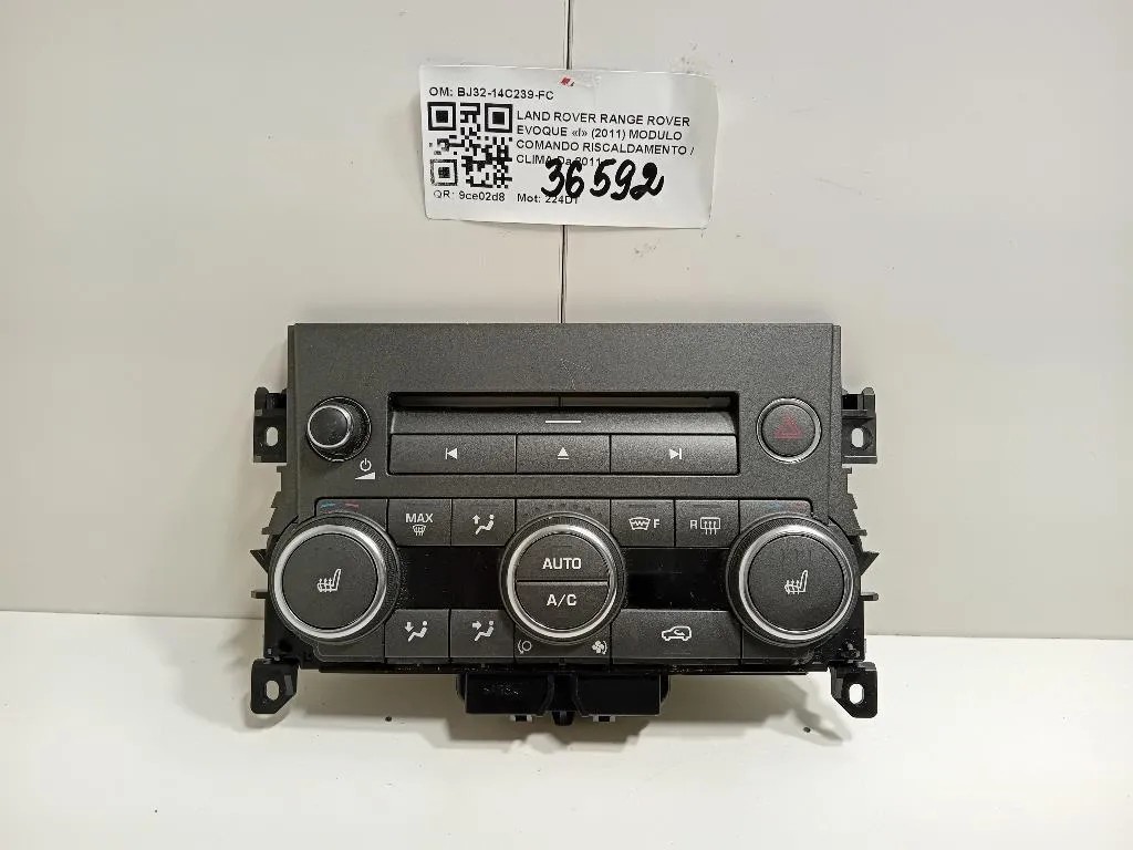 Modulo Comando Riscaldamento Clima BJ32-14C239-FC Land Rover Range Rover Evoque I 2011
