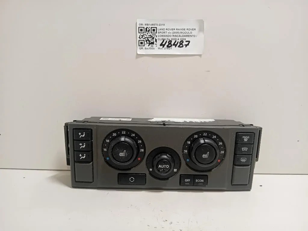 Modulo Comando Riscaldamento Clima MB146570-2318 Land Rover Range Rover Sport I 2005