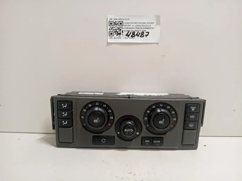 Modulo Comando Riscaldamento Clima MB146570-2318 Land Rover Range Rover Sport I 2005