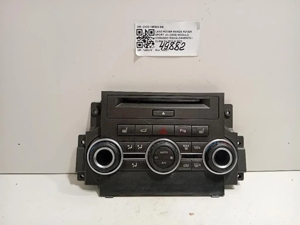 Modulo Comando Riscaldamento Clima CH32-19E900-EB Land Rover Range Rover Sport II 2009