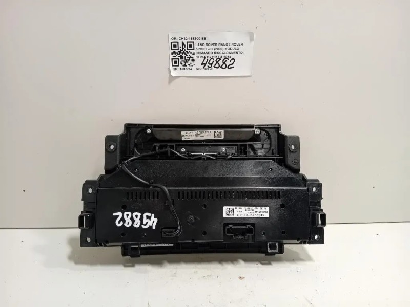 Modulo Comando Riscaldamento Clima CH32-19E900-EB Land Rover Range Rover Sport II 2009