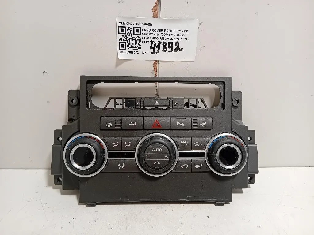 Modulo Comando Riscaldamento Clima CH32-19E900-EB Land Rover Range Rover Sport III 2014