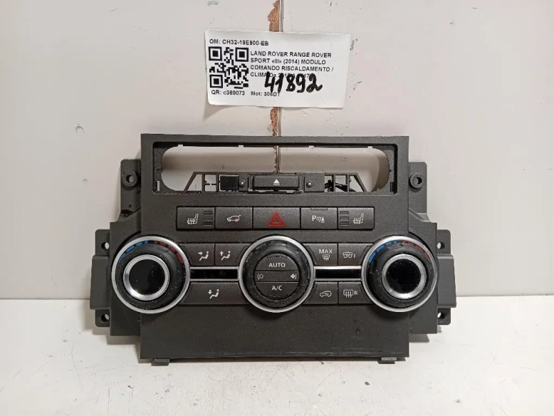 Modulo Comando Riscaldamento Clima CH32-19E900-EB Land Rover Range Rover Sport III 2014