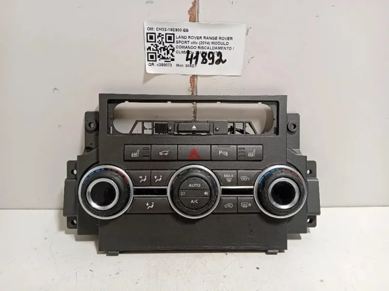 Modulo Comando Riscaldamento Clima CH32-19E900-EB Land Rover Range Rover Sport III 2014