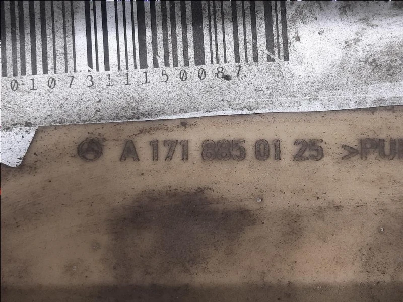 Paraurti POST A1718853125 Mercedes Classe SLK R171 2004