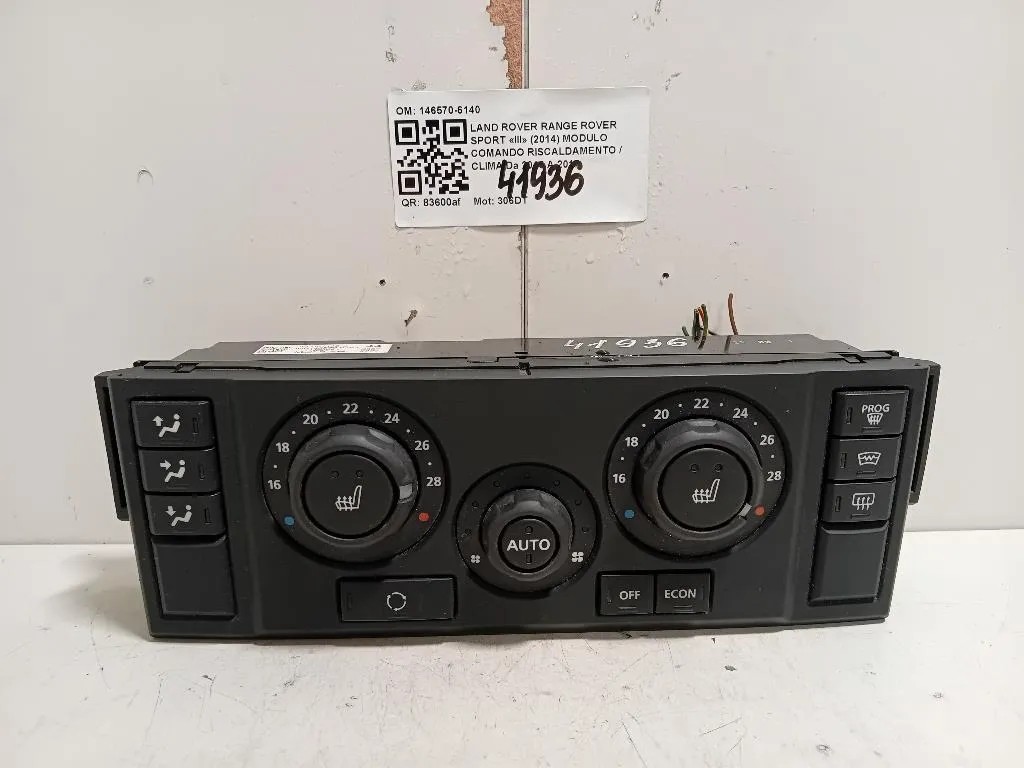 Modulo Comando Riscaldamento Clima 146570-6140 Land Rover Range Rover Sport III 2014