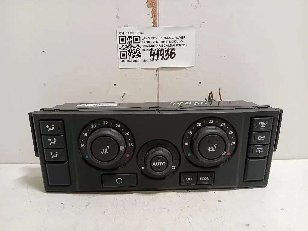 Modulo Comando Riscaldamento Clima 146570-6140 Land Rover Range Rover Sport III 2014