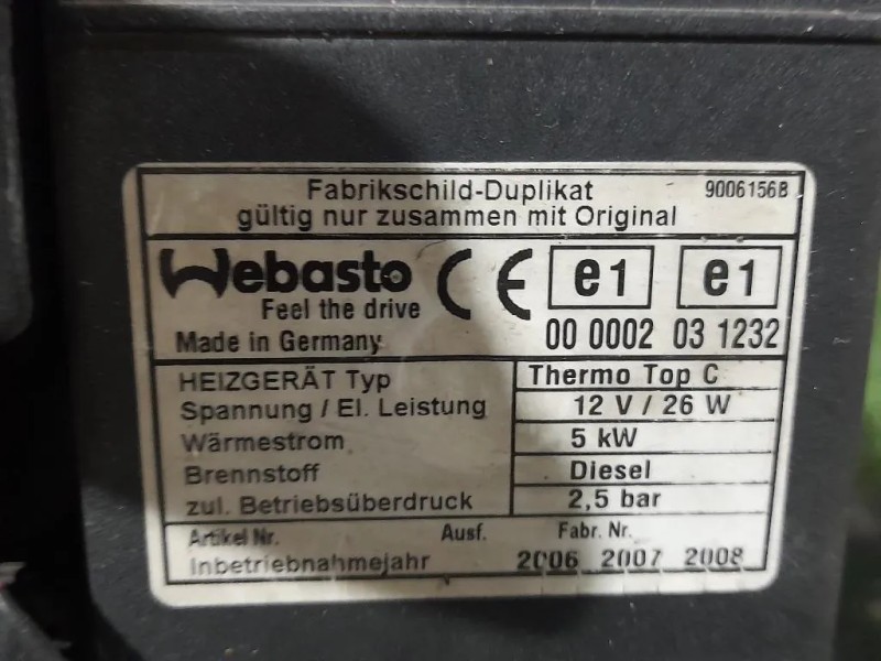 Modulo Comando Riscaldamento Clima 000002031232 Mazda 6 I SW 2005