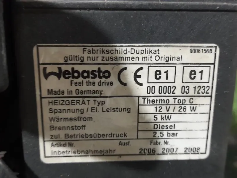 Modulo Comando Riscaldamento Clima 000002031232 Mazda 6 I SW 2005