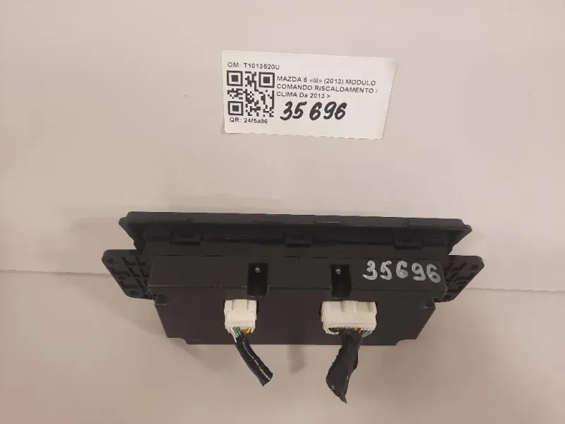 Modulo Comando Riscaldamento Clima T1013520U Mazda 6 III 2013