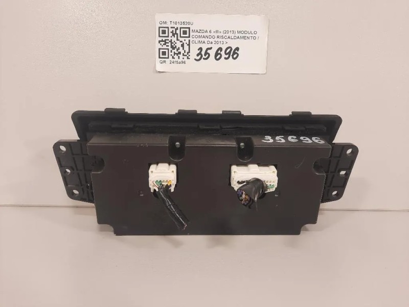 Modulo Comando Riscaldamento Clima T1013520U Mazda 6 III 2013