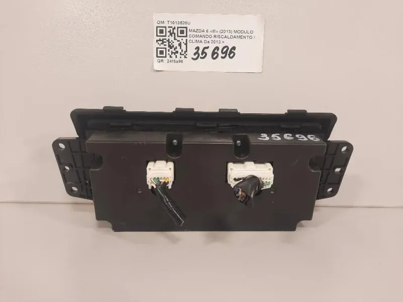 Modulo Comando Riscaldamento Clima T1013520U Mazda 6 III 2013