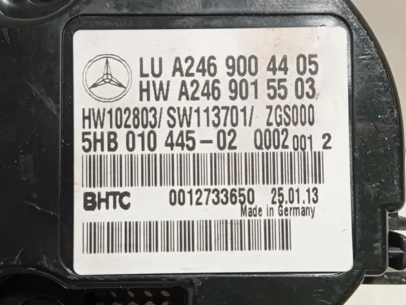 Modulo Comando Riscaldamento Clima A246 900 44 05 Mercedes Classe A W176 2013