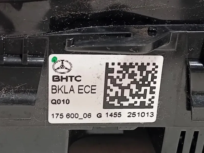 Modulo Comando Riscaldamento Clima A2469001708 Mercedes Classe B W246 2012