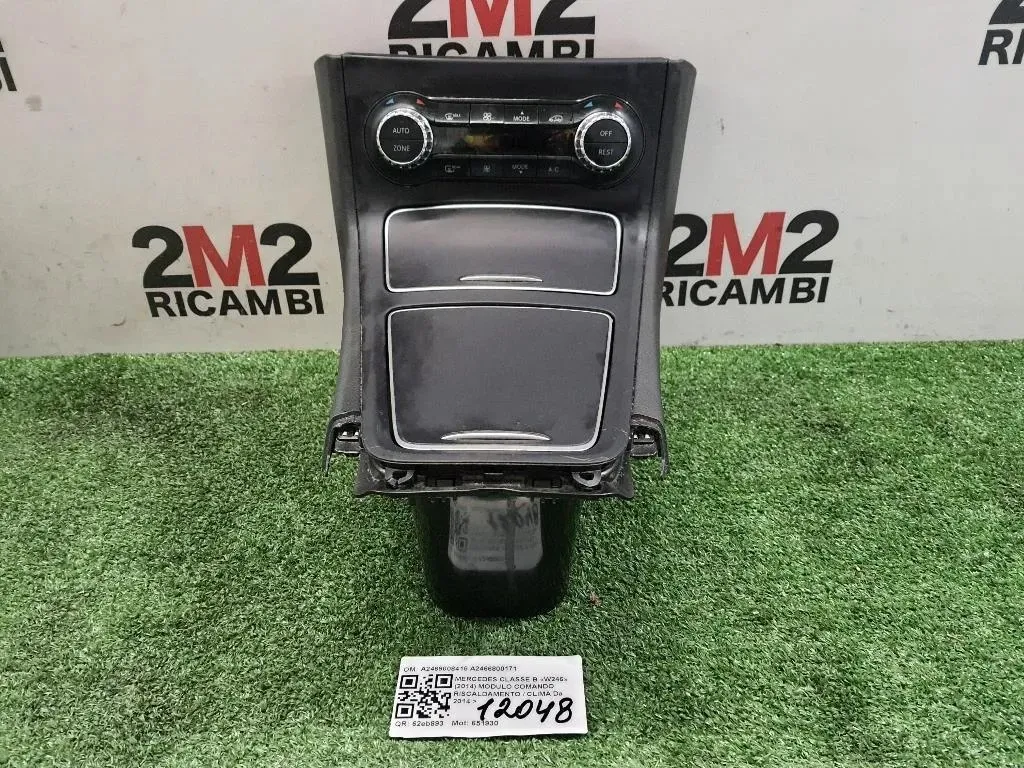 Modulo Comando Riscaldamento Clima A2469008415 A2466800171 Mercedes Classe B W246 2014